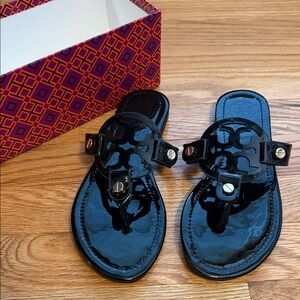 Tory Burch Black Miller Sandal size 36